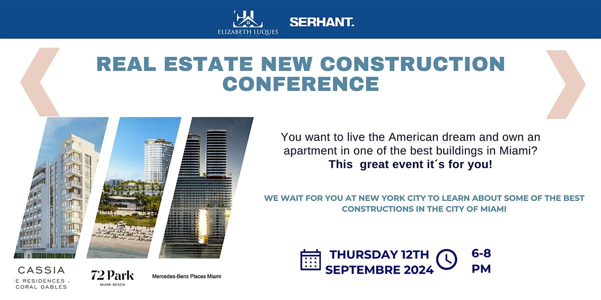 Real Estate New Construction conference