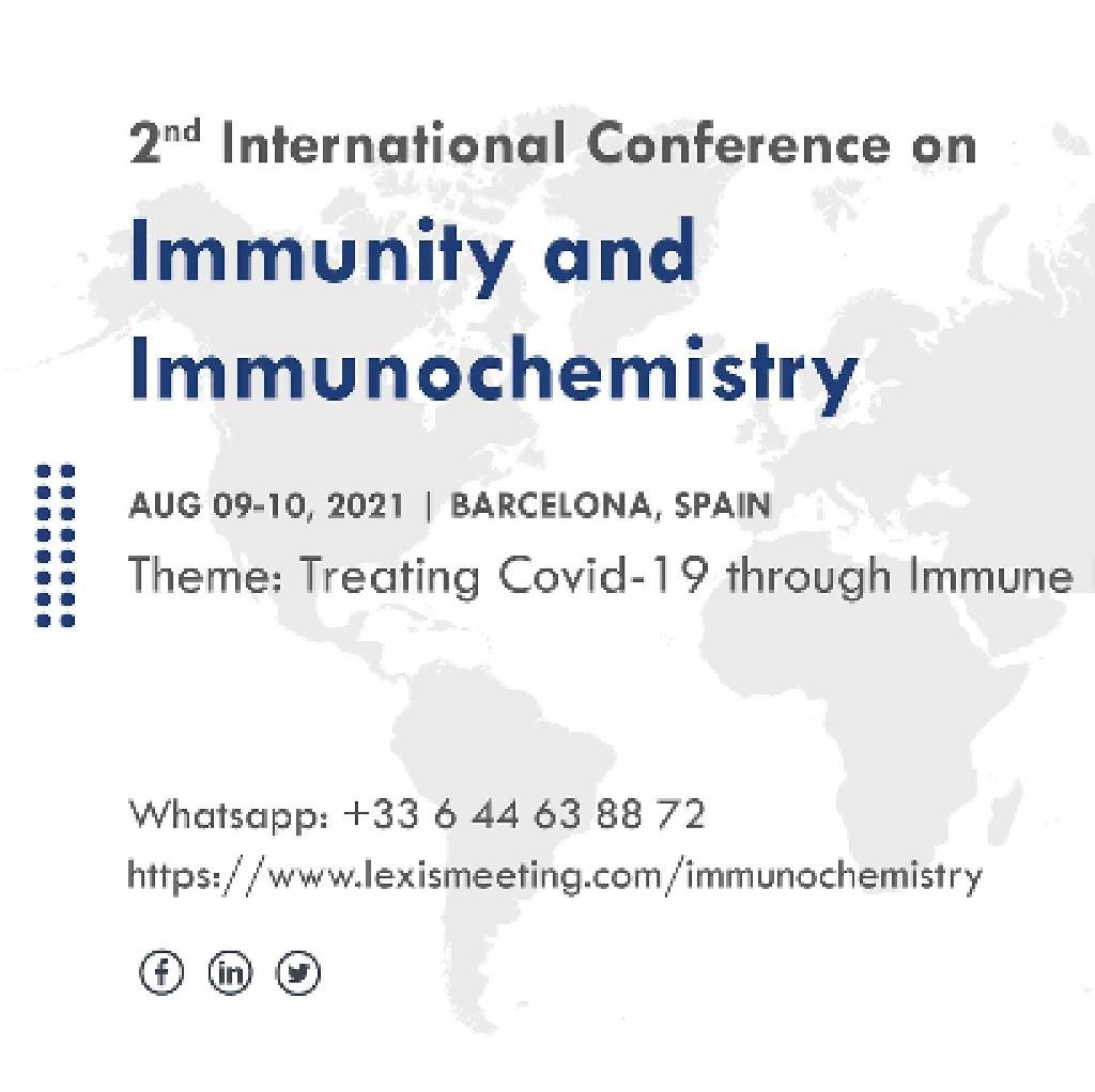 2nd International Conference on Immunity and Immunochemistry