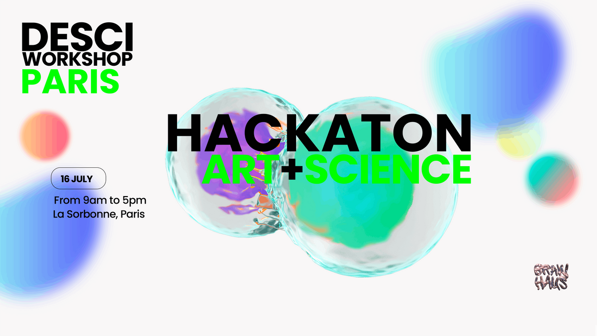 SciArt Hackaton - DeSci Paris