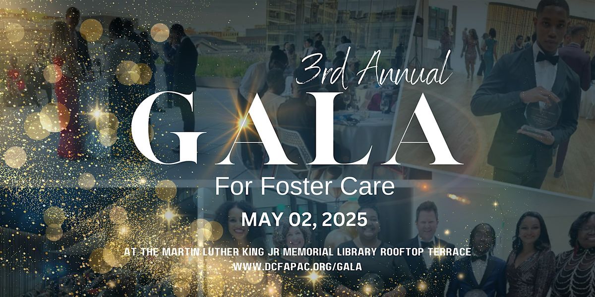 3rd Annual Gala for Foster Care