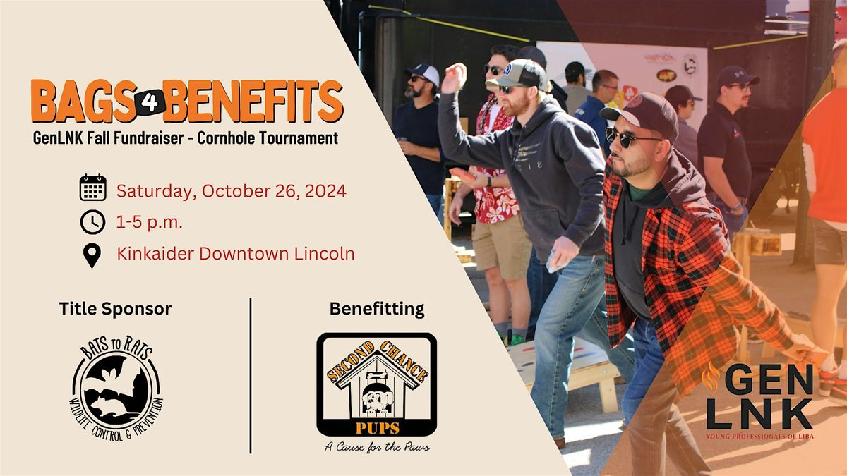 GenLNK Bags4Benefits Cornhole Tournament - 2024 Fall Fundraiser