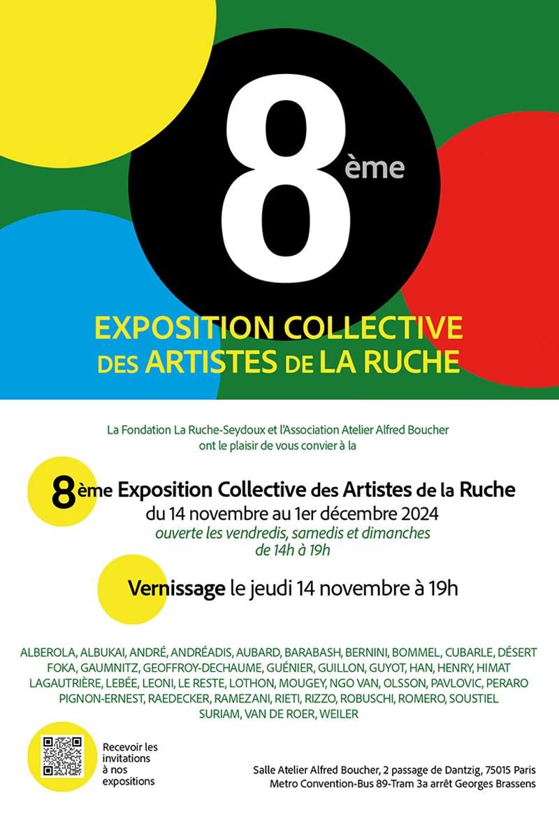 8\u00e8me Exposition Collective des Artistes de la Ruche