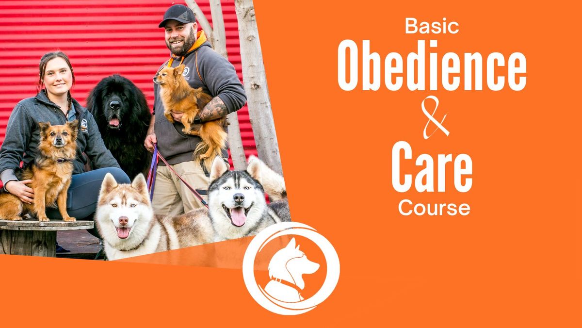 Basic Obedience & Care Course - SOUTH