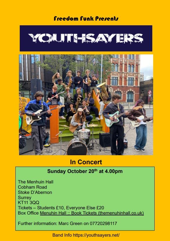 YOUTHSAYERS presented by Freedom Funk