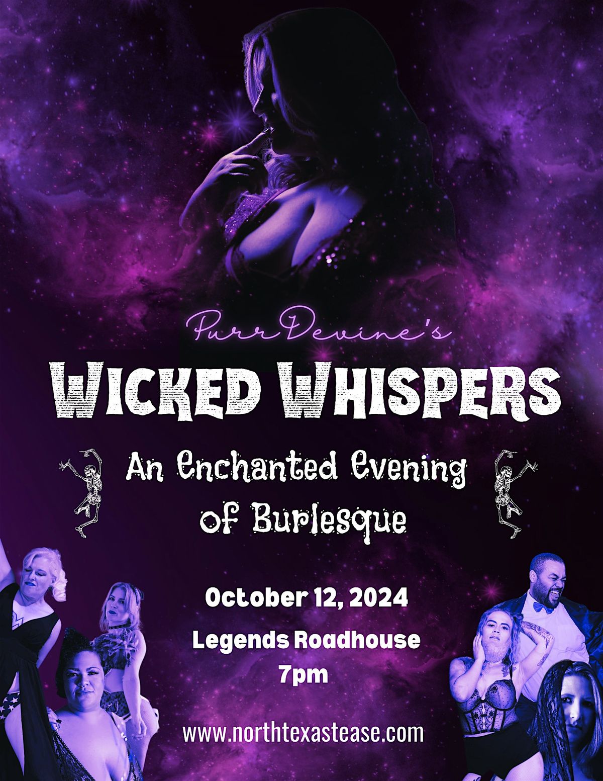 Wicked Whispers: An Enchanting Evening of Burlesque