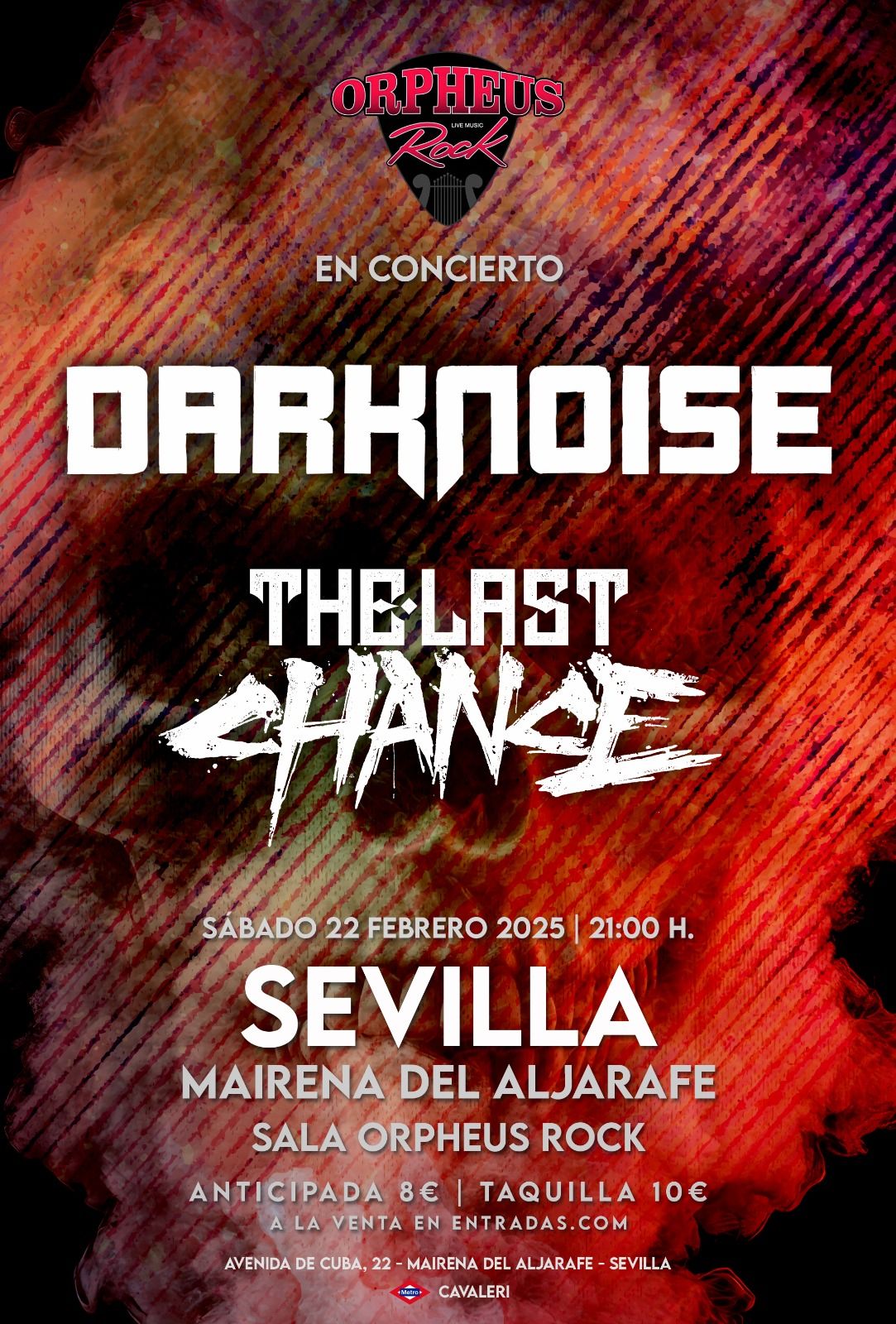 DARKNOISE + THE LAST CHANCE en concierto