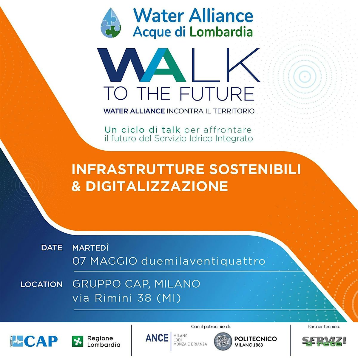 WALK TO THE FUTURE \u2013 Water Alliance incontra il territorio