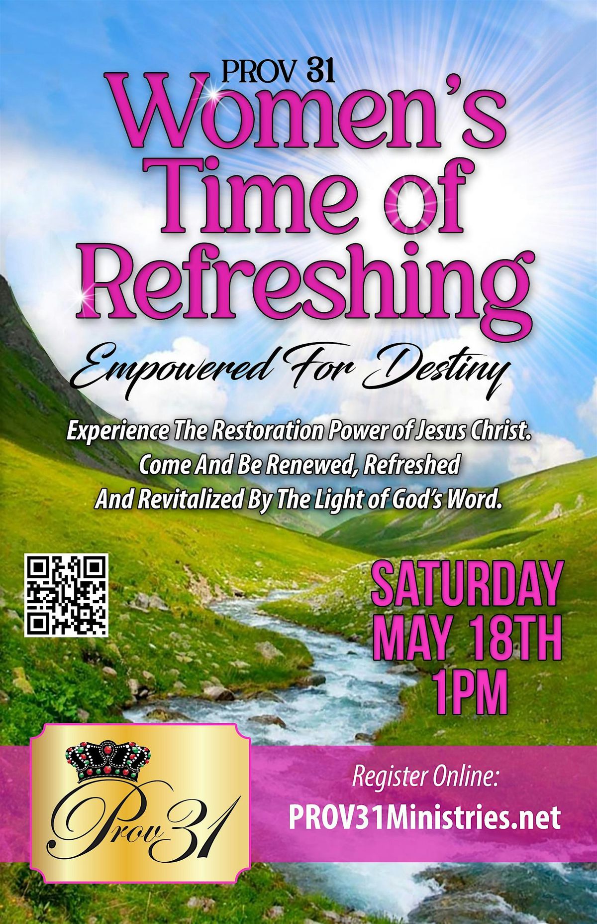 PROV 31 WOMEN'S TIME OF REFRESHING LUNCHEON