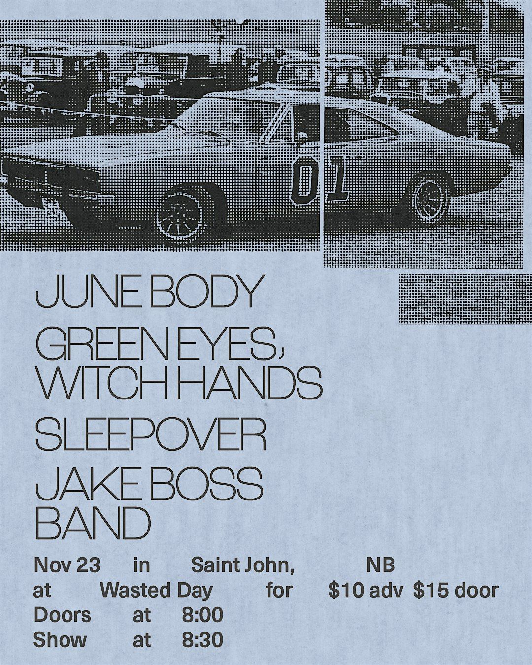 June Body \/ Green Eyes, Witch Hands \/ Sleepover \/ Jake Boss Band