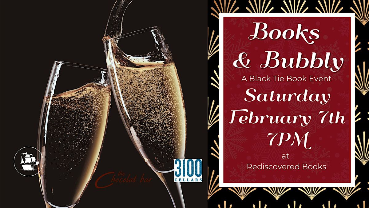 Books and Bubbly  - A Black Tie Book and Wine Event