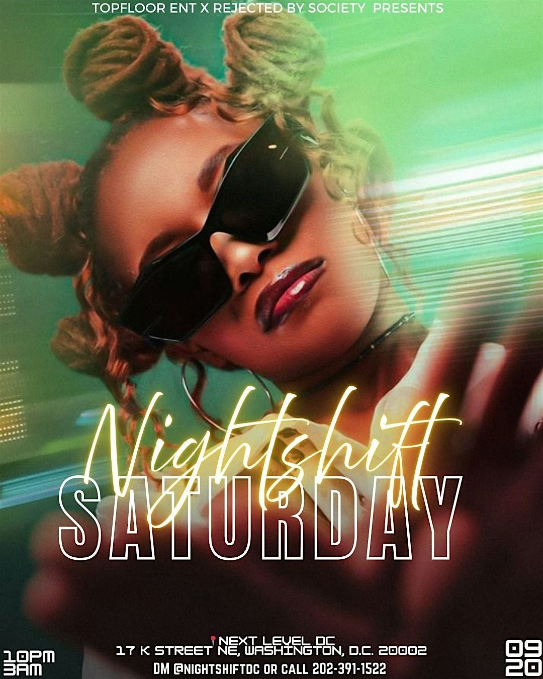 NightSHift @ Next level DC | AfroBeats; HipHop; Soca; reggaeton; amapiano