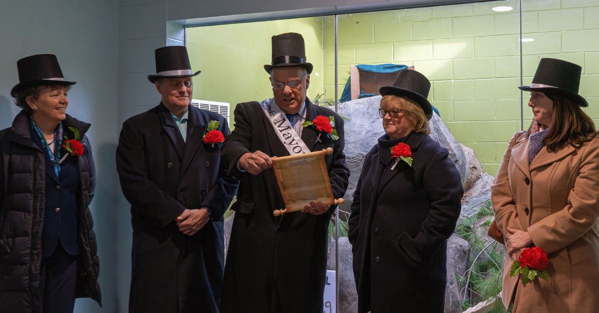 Groundhog Day Proclamation with Mayor Joe Petty!