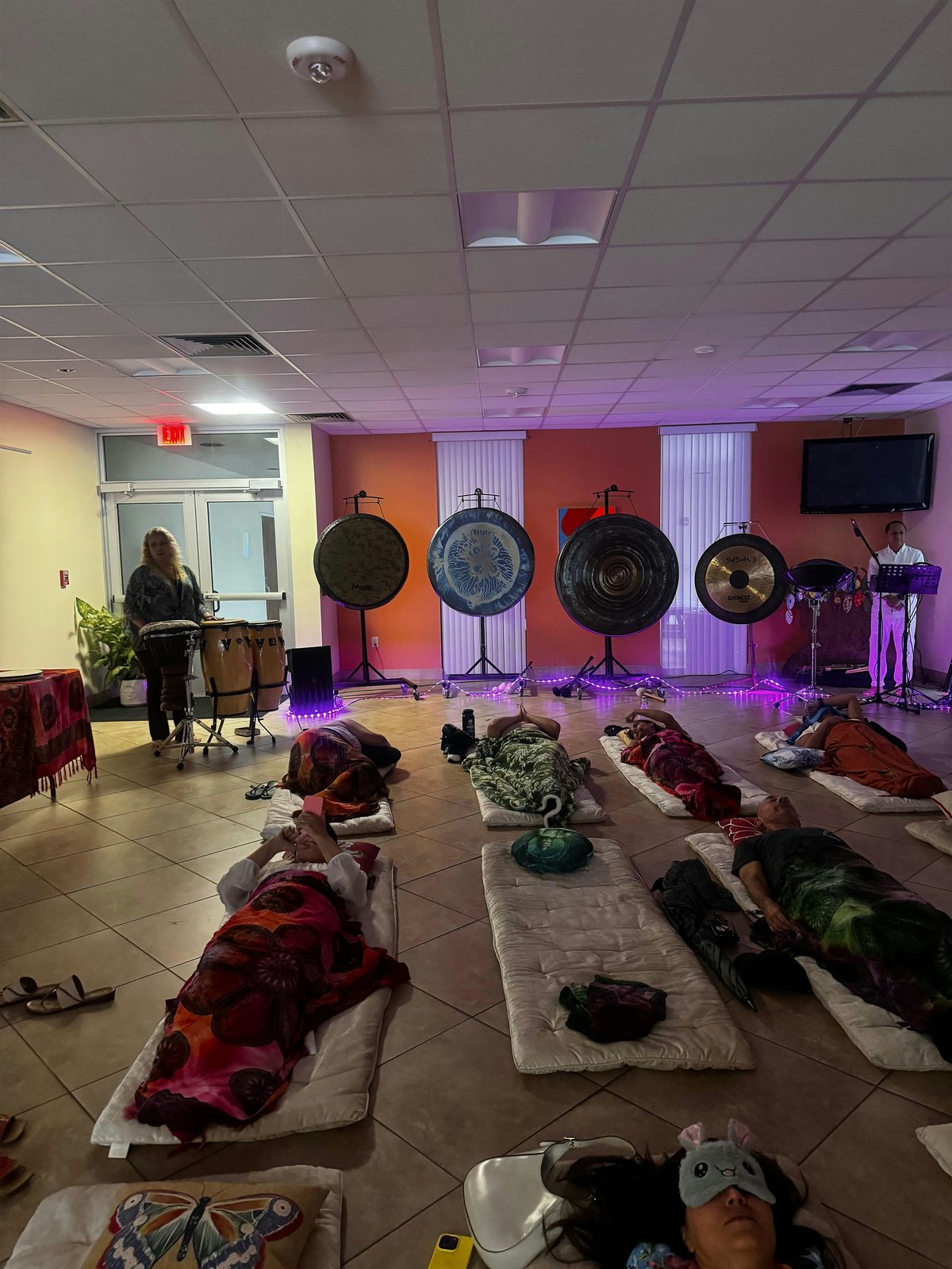 Sacred Sound Healing Gong Bath with Flute & Drum 1111Gong, Fred Lippman ...