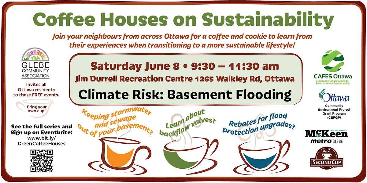 Coffee Houses on Sustainability \u2013 Climate Risk of Basement Flooding