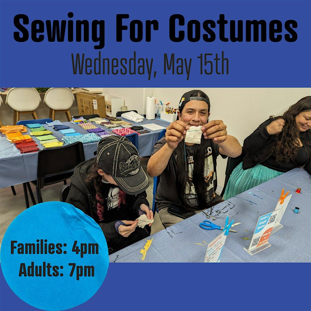 Sewing for Costumes Class