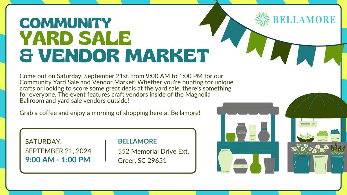 Community Yard Sale & Vendor Market