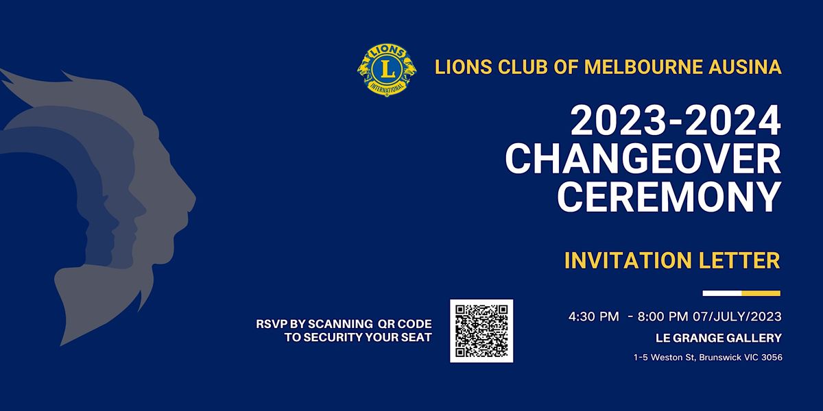 20232024 Changeover Ceremony of Lions Club of Melbourne Ausina, Le