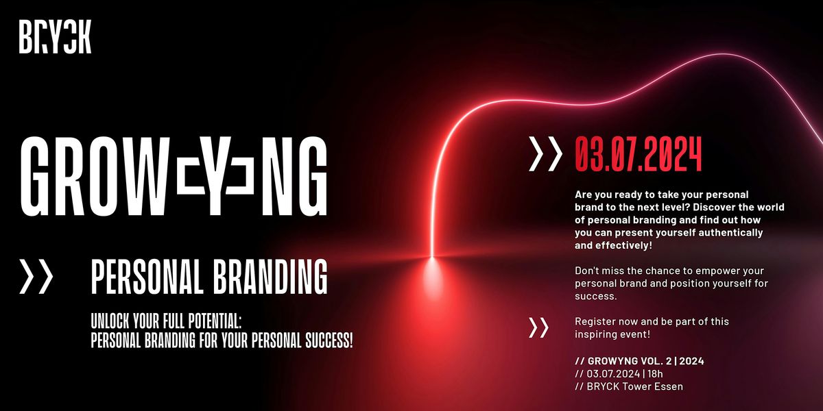 GROWYNG - Personal branding for your success!