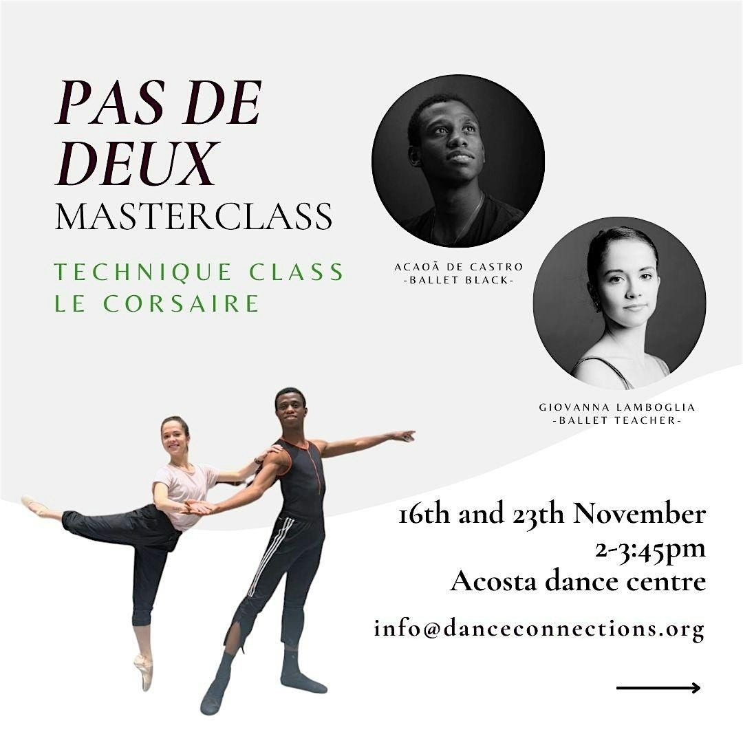 Pas de Deux Ballet Masterclass