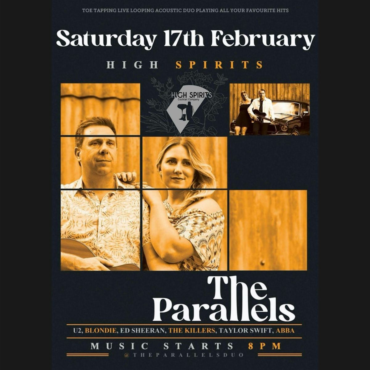 Live Music Night - The Parallels (ARE BACK!)