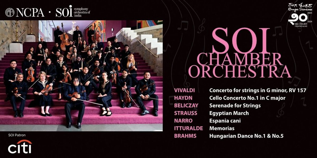 SOI Chamber Orchestra @ Ranga Shankara