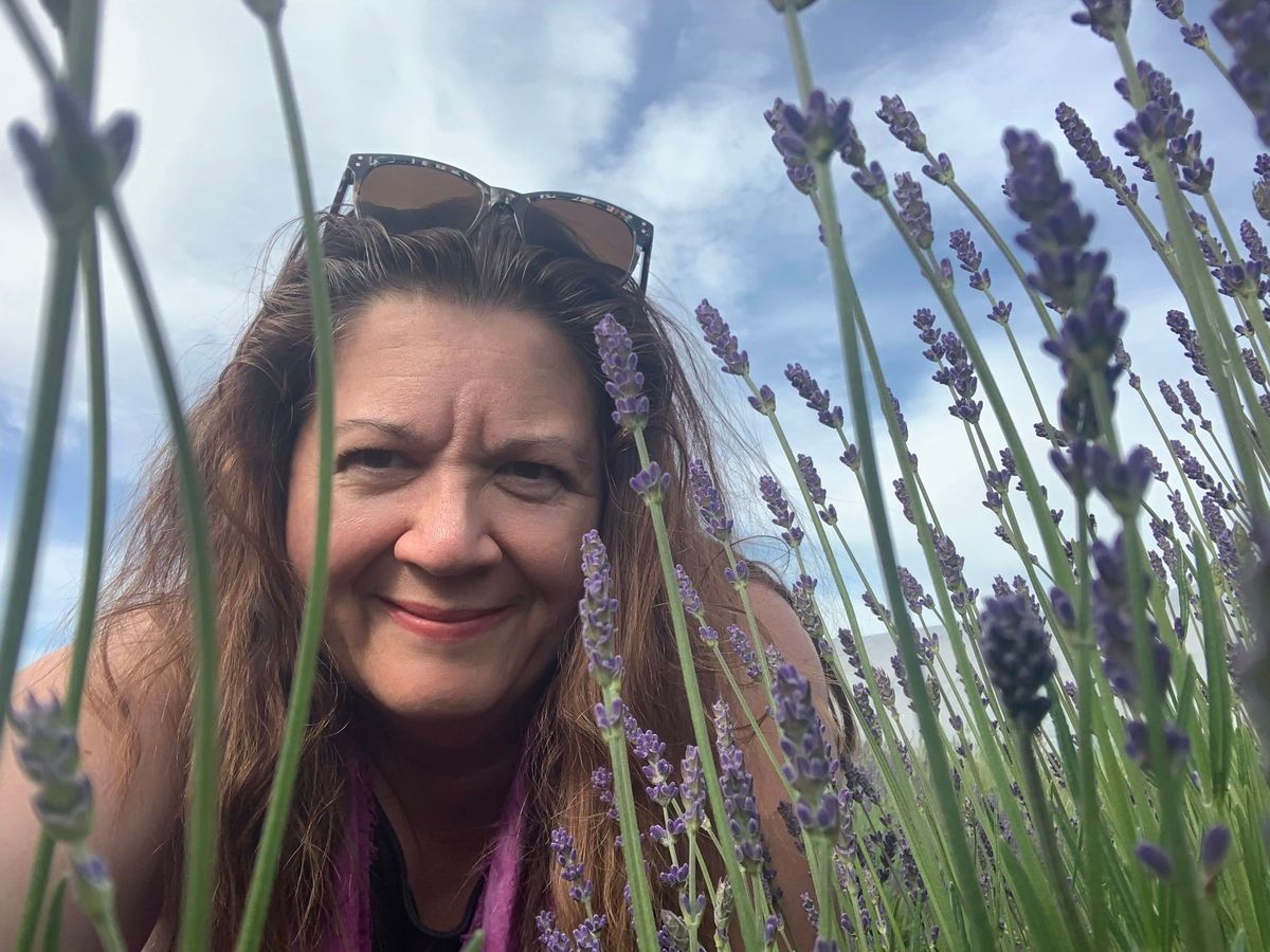 Jean Lenke  ~ Lavender Fest at Carrie Blake Park