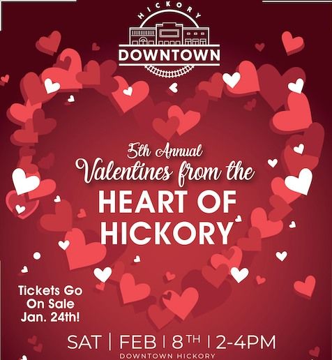 HDDA 5th Annual Valentines From the Heart of Hickory 