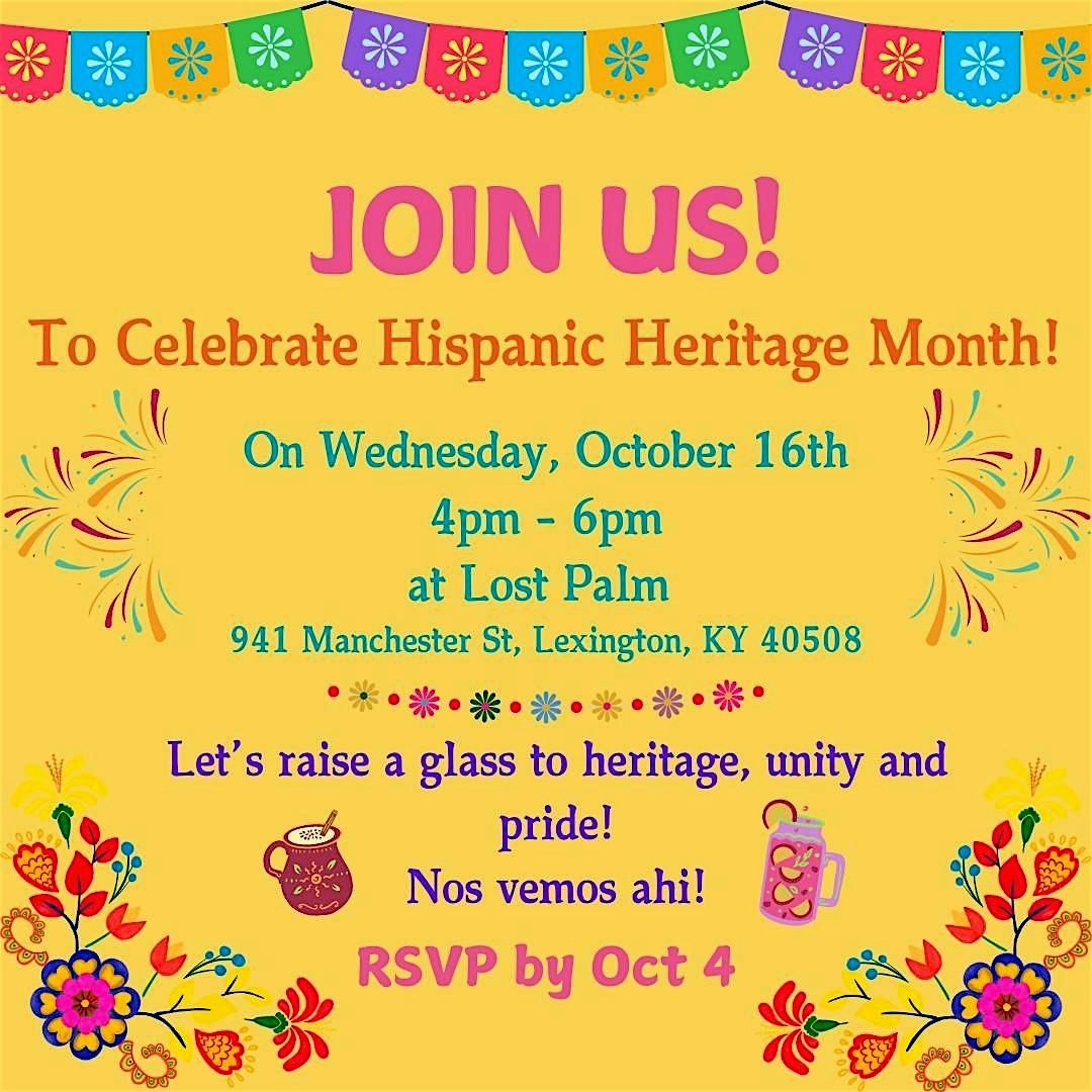 Hispanic Heritage Happy Hour