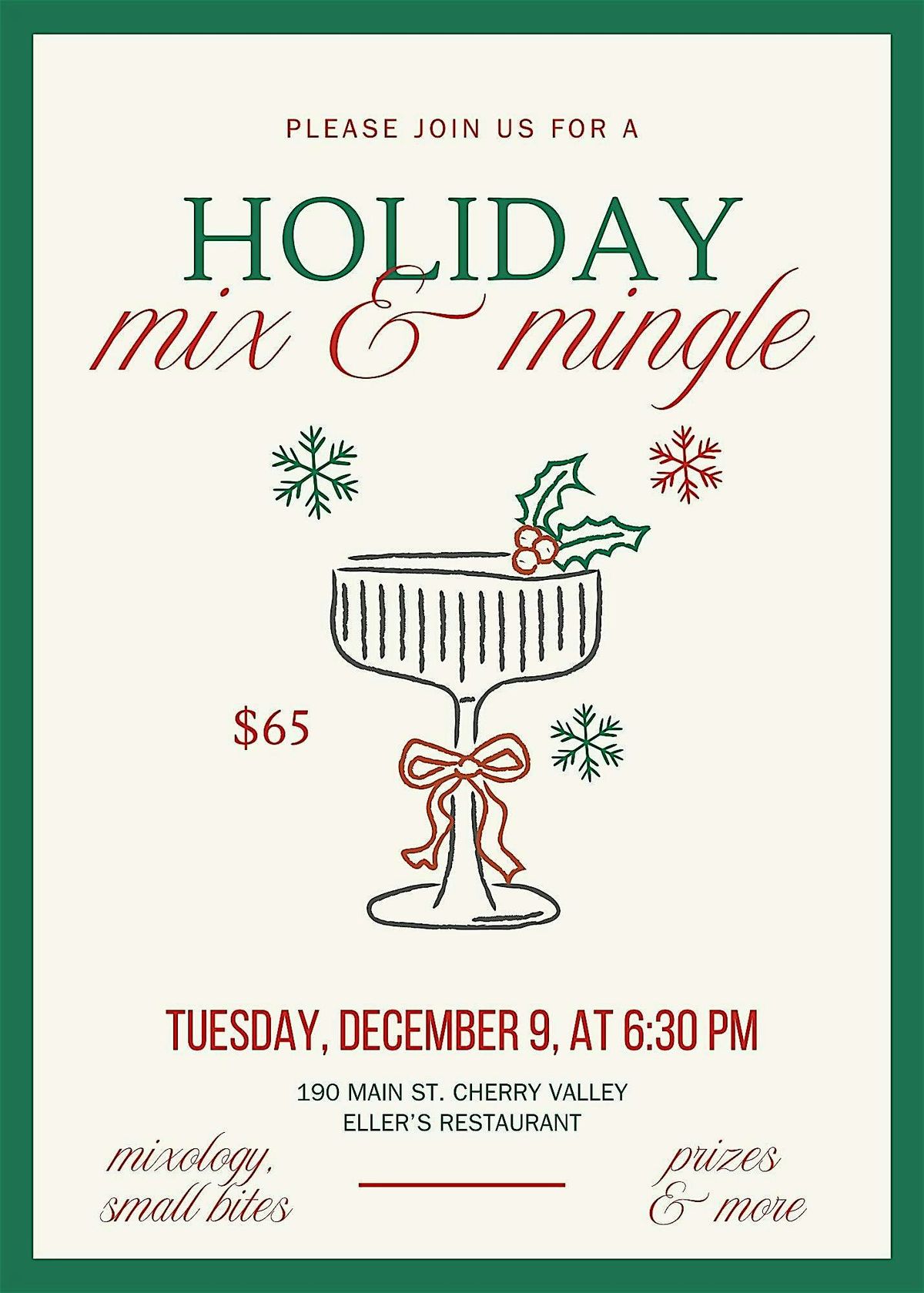 Holiday Mix & Mingle