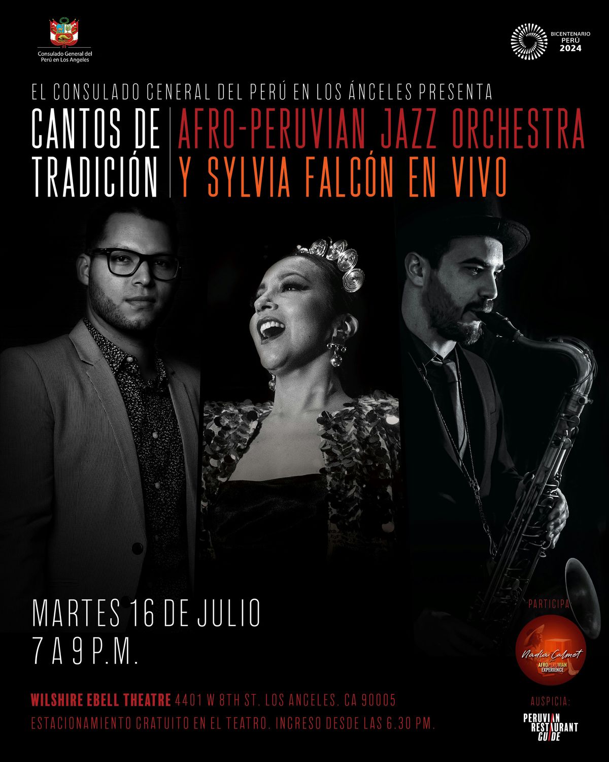 Cantos de Tradici\u00f3n. Afro-Peruvian Jazz Orchestra y Sylvia Falcon en Vivo
