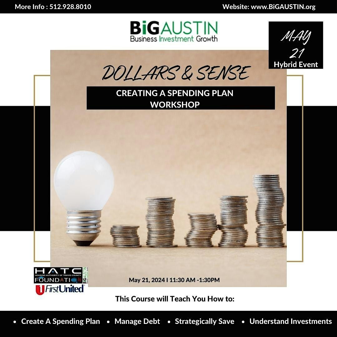 Dollars and Sense: Mastering Financial Literacy - Hybrid Workshop