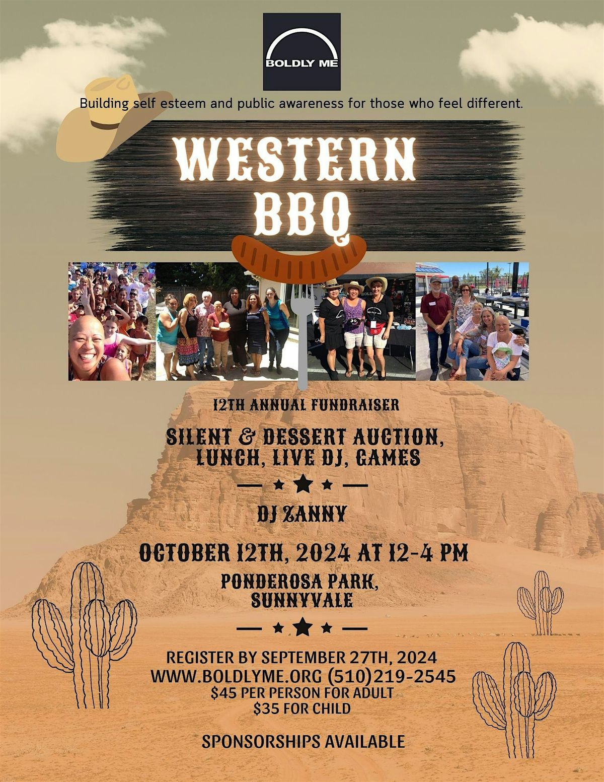 Boldly Me Western BBQ 12th Annual Fundraiser