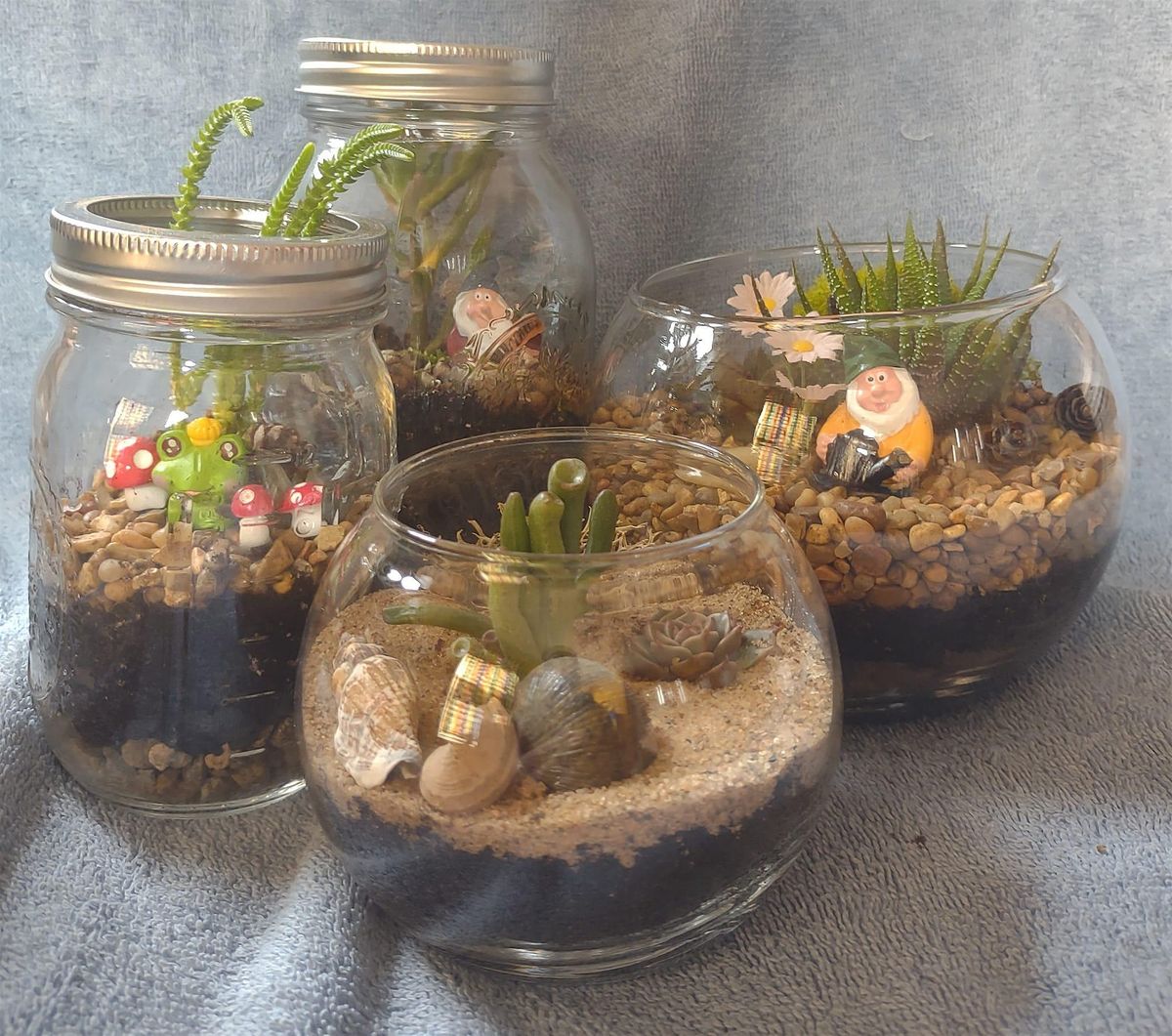 Succulent Terrarium Workshop