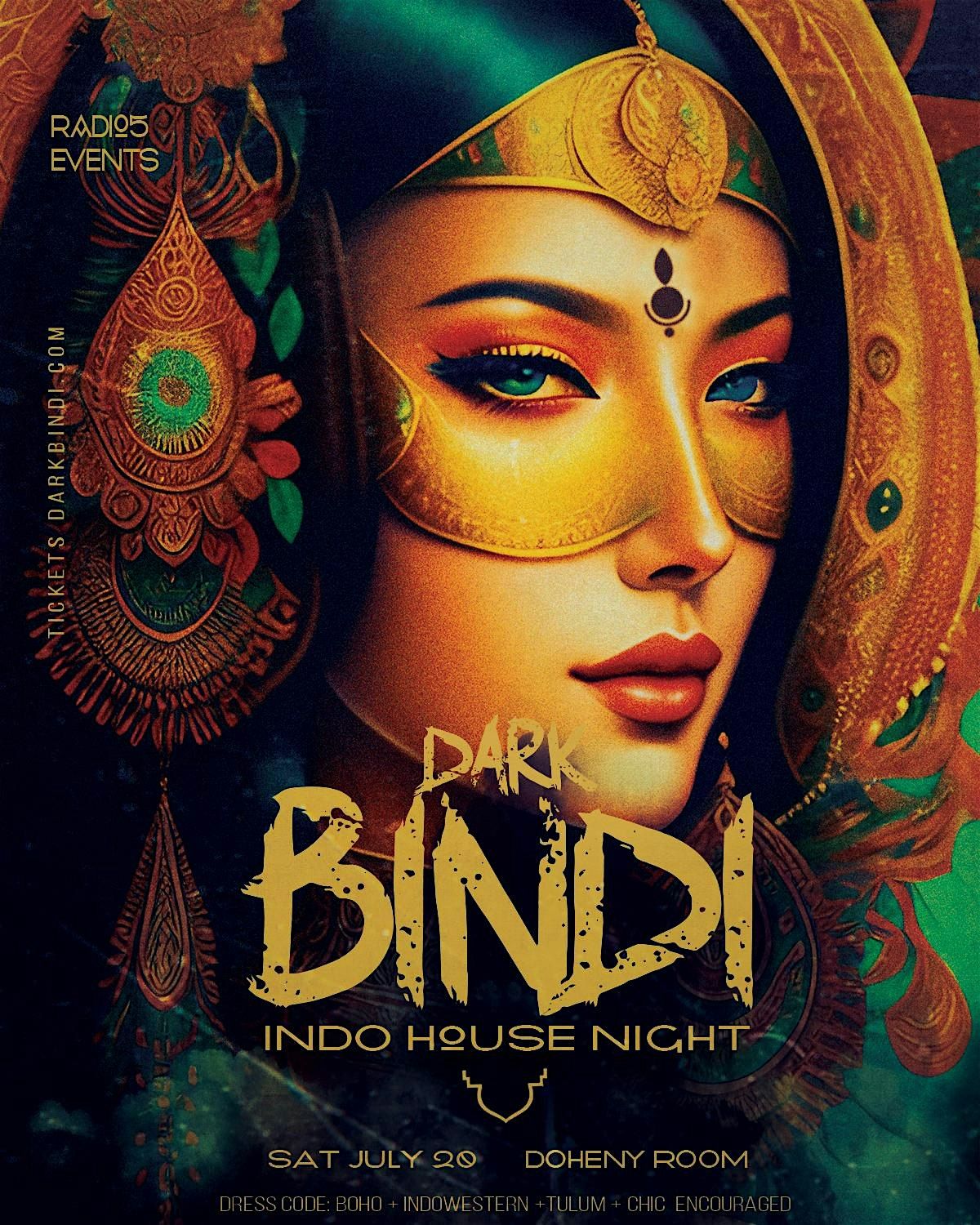 Dark Bindi: Indo-House Night (Grand Launch) @ Doheny Room