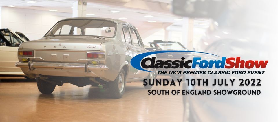 Classic Ford Show 2022, South of England Showground, Haywards Heath, 10 July 2022