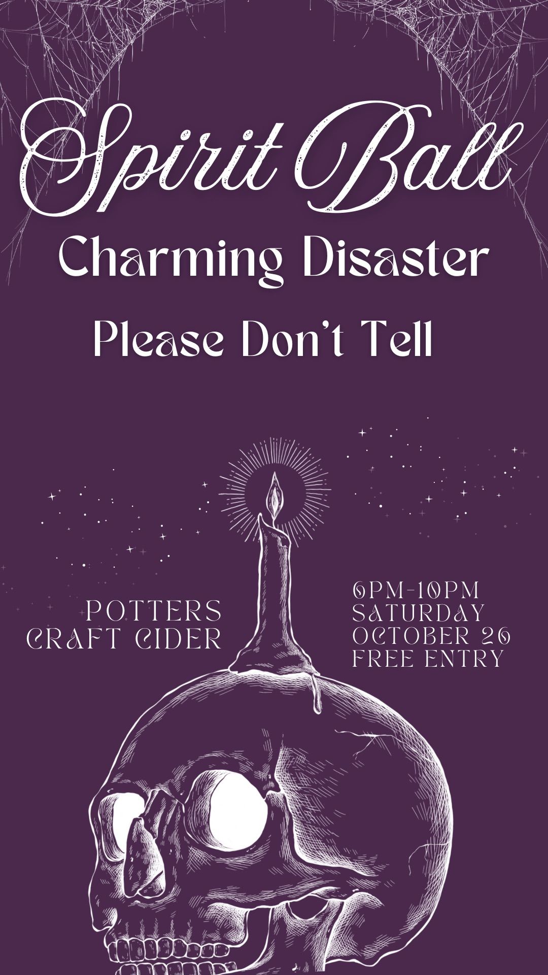 The Spirit Ball at Potter\u2019s Craft Cider