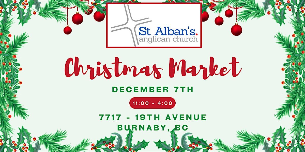 St. Albans Anglican Church Christmas Market