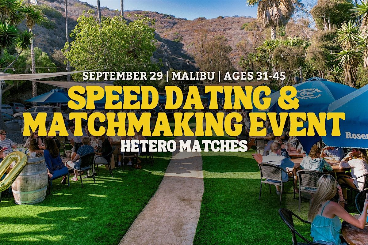 Speed Dating | Malibu | Ages 31-45