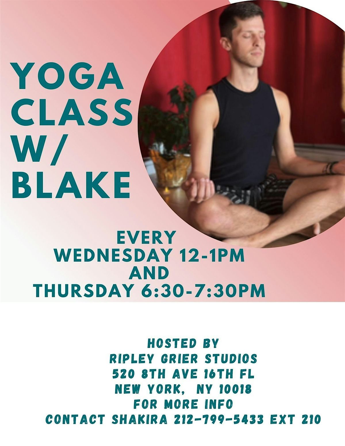 Yoga Class w\/ Blake