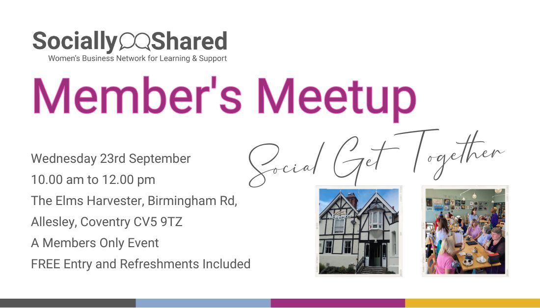 Socially Shared - Member's Meetup