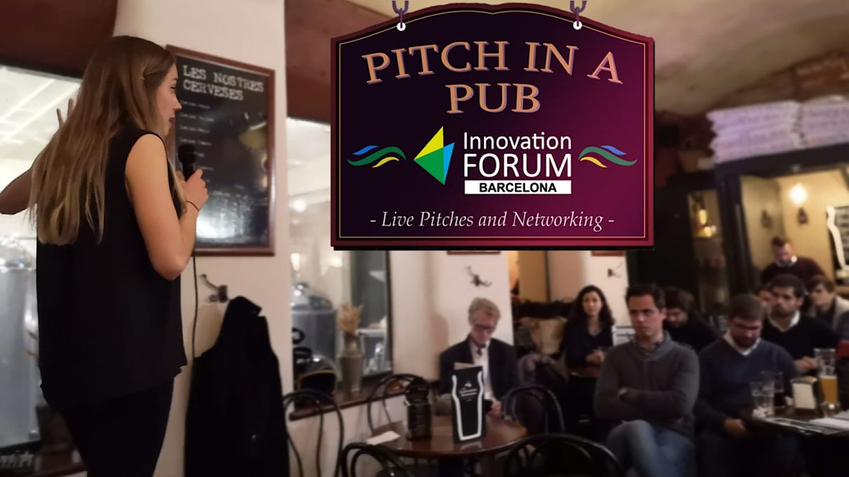 Pitch in a Pub -Januay 2023, La Cervesera Artesana, Barcelona, 18 ...