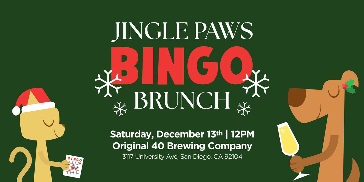Jingle Paws Bingo Brunch