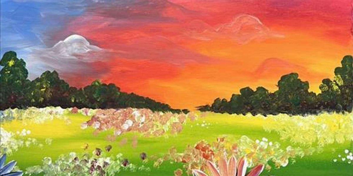 Sunrise Over a Meadow - Paint and Sip by Classpop!\u2122