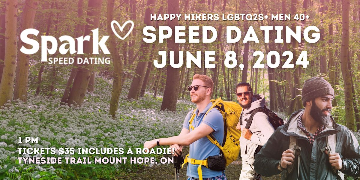 Happy Hikers LGBTQ2S+ Men 40+ Speed Dating Mount Hope