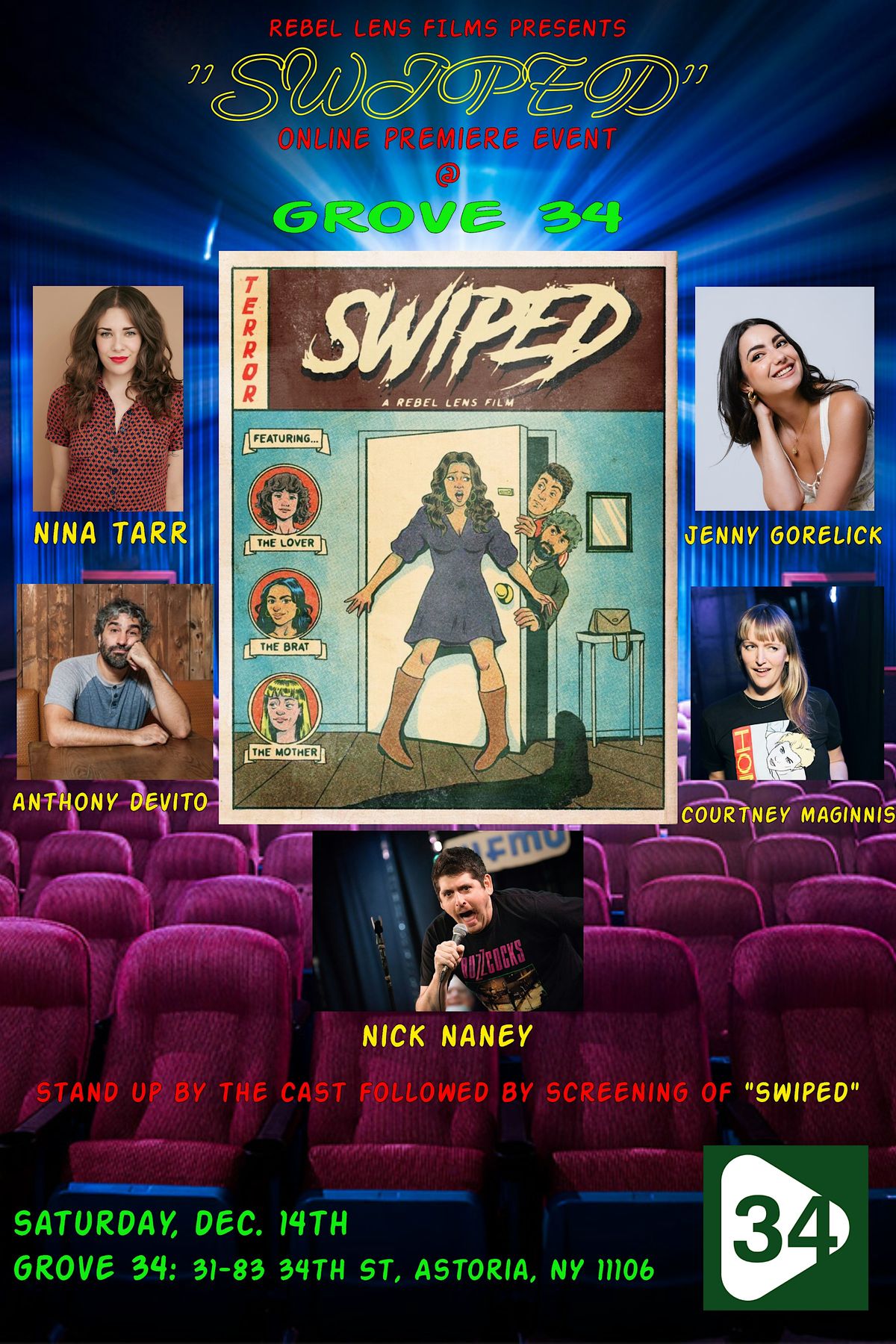 "Swiped" Online Premiere Event