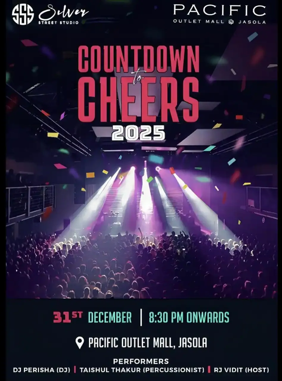 Countdown to Cheers Music event Tickets Delhi NCR