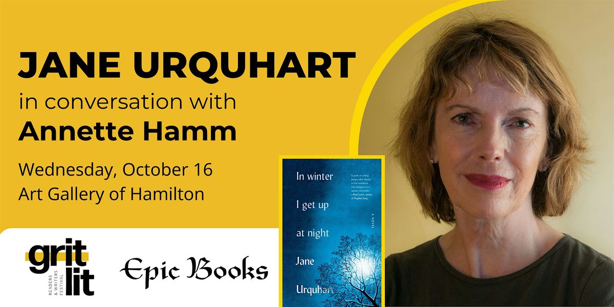 Jane Urquhart in Conversation with Annette Hamm