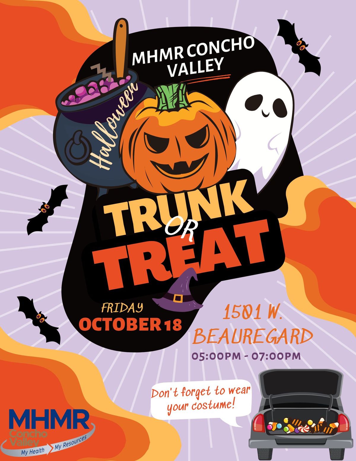 MHMR Concho Valley's Trunk or Treat