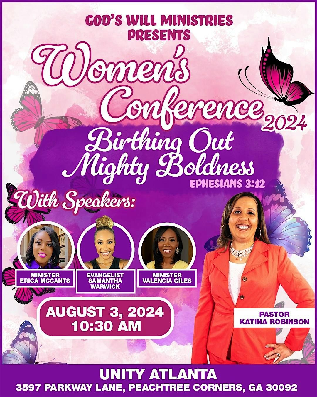 Birthing Out Mighty Boldness Women's Conference