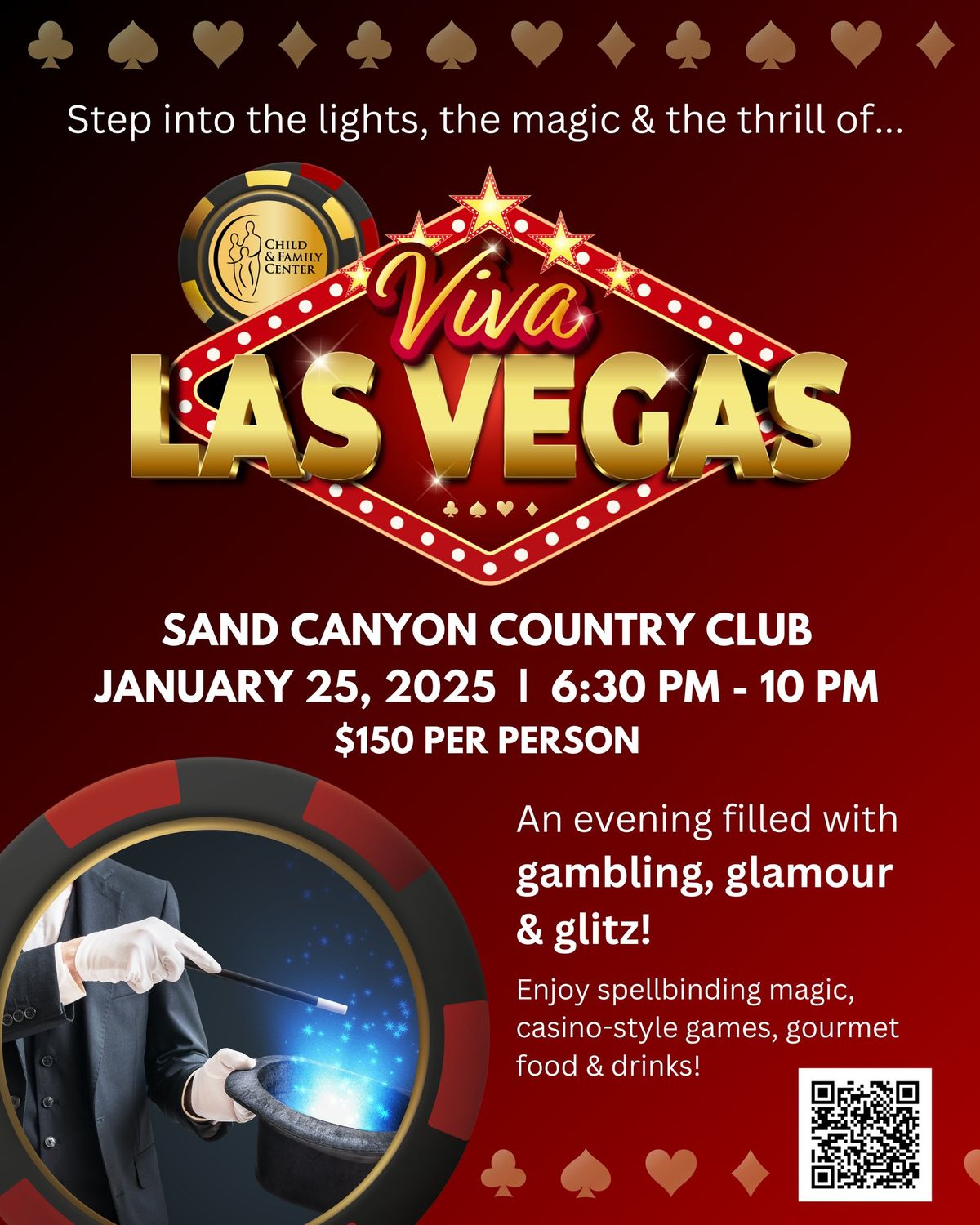 Viva Las Vegas! Fundraiser for Child & Family Center